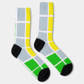 Chaussette Wordle Chaussettes cadeau mot, cadeau d'anniversai (Droite)