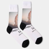 Chaussette World best dad ever fat ajouter nom texte sport te (Droite)