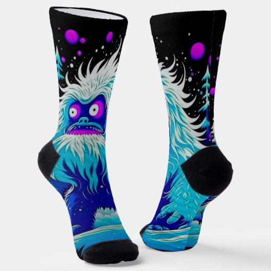 Chaussette Yeti Winter Wonderland (Angulaire)