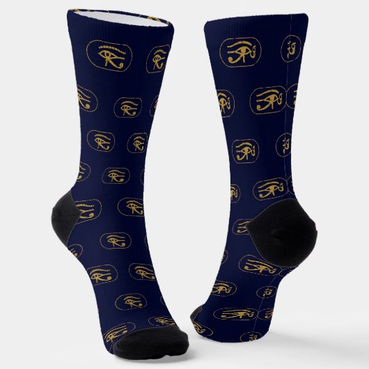 CHAUSSETTE YEUX ROYAL DES CHAUSSURES D'HORUS RA (Angulaire)