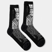 Chaussette Ying Yang King (Droite)