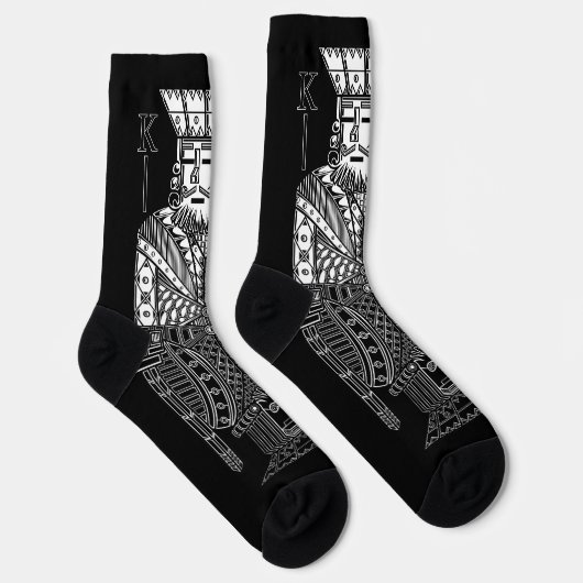 Chaussette Ying Yang King (Droite)