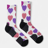 Chaussette Yoga pose motif | Yoga sans couture motif 1 Showe (Droite)