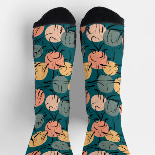 Chaussette Yoga pose motif Yoga sans couture motif 23 Coque