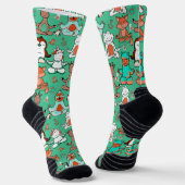 Chaussette Yoga pose motif | Yoga sans soudure motif 53 Clas (Angulaire)