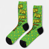 Chaussette Yogi Bear Fun Amusant (Gauche)