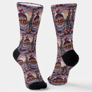 Chaussette Yorkshire Terrier Chien de la Saint-Valentin