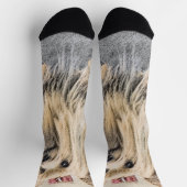 Chaussette Yorkshire Terrier Peinture - Cute Original Chien A (Haut)