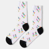 Chaussette Your Branded Promotional Business Socks Template (Gauche)