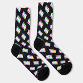 Chaussette Your Logo Branded Business Logo Socks Example (Droite)