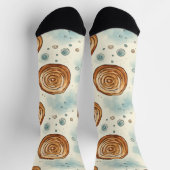 Chaussette Yummy Cinnabon Motif (Haut)