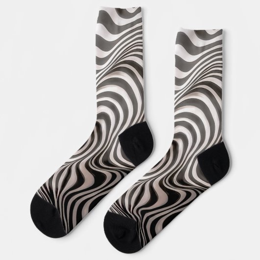 Chaussette Zebra rock!  (Gauche)