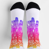 Chaussette Zippy Trippy Alien Dazs Green-Tooth (Haut)