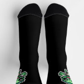 Chaussette zombie mignon drôle (Haut)