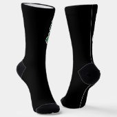 Chaussette zombie mignon drôle (Angulaire)