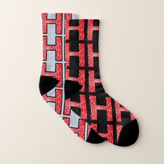 Chaussettes à motif mélange de la lettre H (Paire)