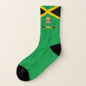 Chaussettes au drapeau jamaïcain (Gauche - extérieur)