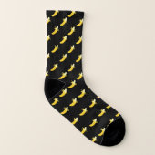 Chaussettes Banane Noire (Droite extérieur)