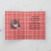 Chaussettes carte d'anniversaire de chat..- pour t (Intérieur)