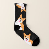 Chaussettes Corgi mignonnes (Droite extérieur)
