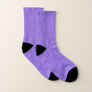 Chaussettes couleur simple et violette