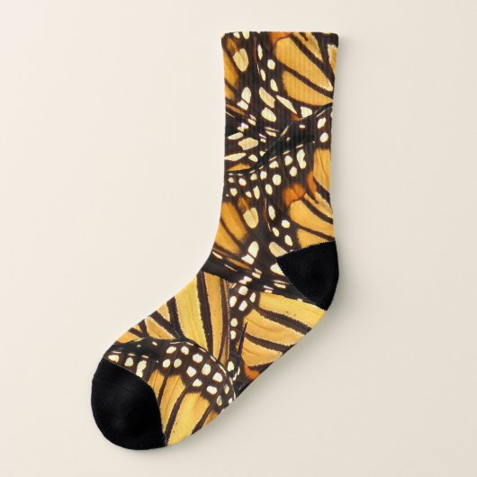 Chaussettes d'abrégé sur papillon de monarque (Gauche - extérieur)