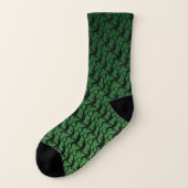 Chaussettes d'art de lézard Chaussettes de reptile (Gauche - extérieur)
