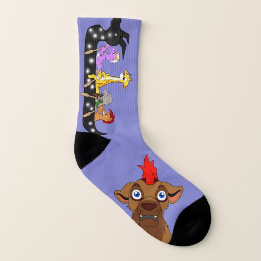 Chaussettes de bateau Dragon (Gauche intérieur)