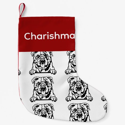 chaussettes de bulldog continentales Chien Customi (Devant)