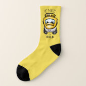 Chaussettes de chauffeur d'autobus scolaire (Gauche - extérieur)