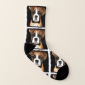 Chaussettes de chiot de boxeur (Gauche intérieur)
