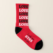 Chaussettes de couples assorties - Chaussettes de  (Gauche intérieur)