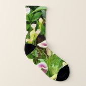 chaussettes de fleurs (Droite extérieur)
