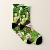 chaussettes de fleurs (Paire)