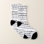 Chaussettes de musique de Mozart (Paire)