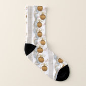 Chaussettes de Noël, Boules d'or (Droite extérieur)