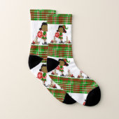 Chaussettes de Noël, Elfe Africain (Paire)
