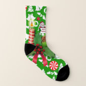 Chaussettes de Noël, Père Noël (Droite extérieur)