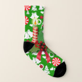 Chaussettes de Noël, Père Noël (Gauche intérieur)