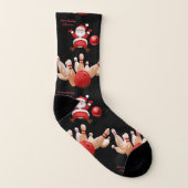 Chaussettes de Noël, Père Noël Bowling (Droite extérieur)