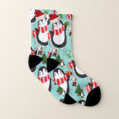 Chaussettes de Noël, Pingouin (Paire)