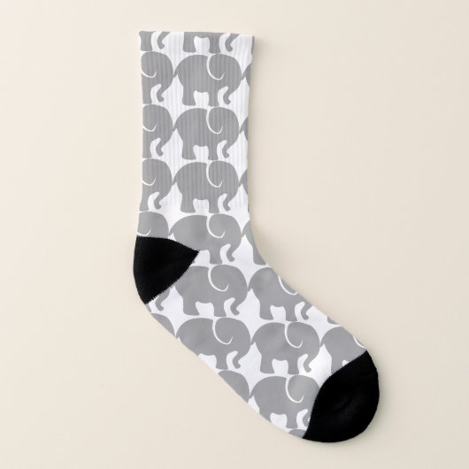 Chaussettes d'éléphant gris (Gauche intérieur)