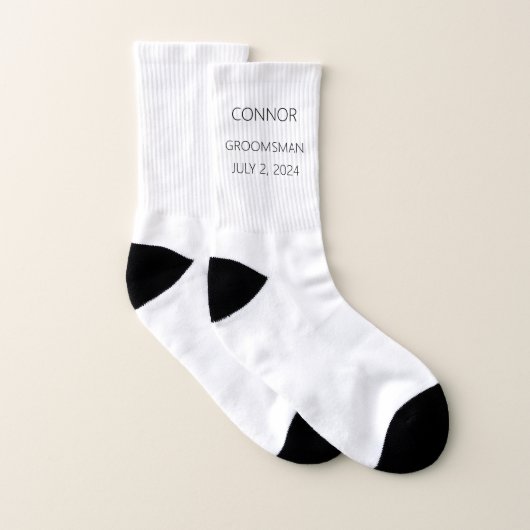 Chaussettes d'équipage mariages (Paire)