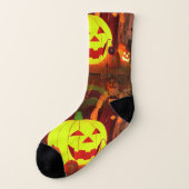 Chaussettes d'Halloween Hommes et Femmes (Gauche - extérieur)