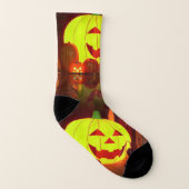 Chaussettes d'Halloween Hommes et Femmes (Gauche intérieur)