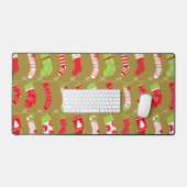Chaussettes d'hiver rétro de Noël (Clavier et souris)