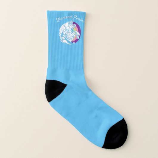 Chaussettes Diamond Ponies (Droite extérieur)