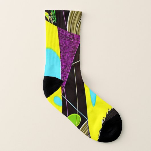 Chaussettes d'impression "Scrunchies" (Droite extérieur)