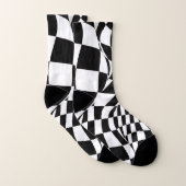 Chaussettes - Drapeau À damiers modifié (Paire)