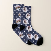 Chaussettes Empreintes de pattes personnalisées Ph (Paire)
